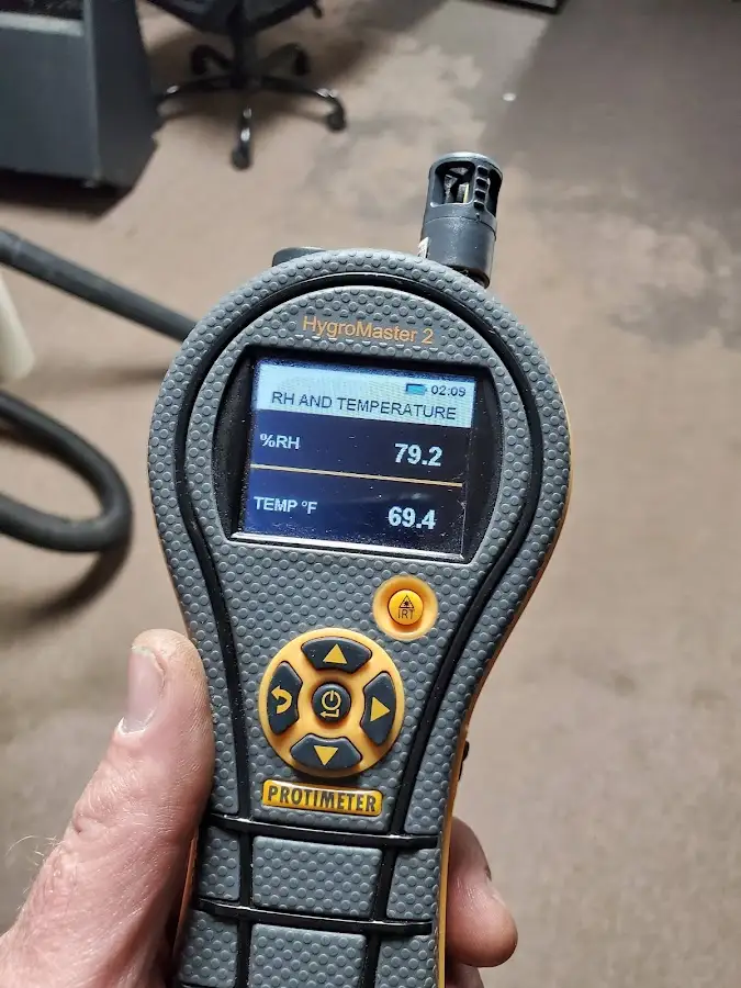 Moisture meter humidity assessment for Mold Remediation & Removal in Detroit Lakes